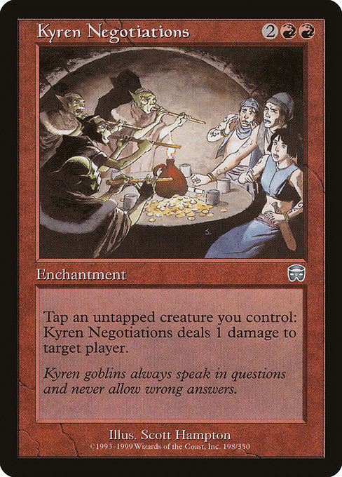 Kyren Negotiations (Mercadian Masques #198)