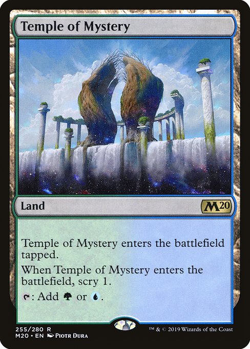 Temple of Mystery (Core Set 2020 #255)