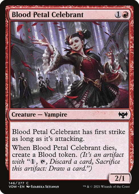 Blood Petal Celebrant (Innistrad: Crimson Vow #146)
