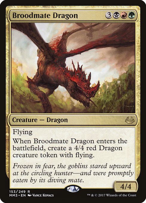 Broodmate Dragon (Modern Masters 2017 #153)