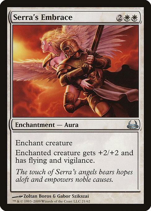 Serra's Embrace (Duel Decks: Divine vs. Demonic #21)