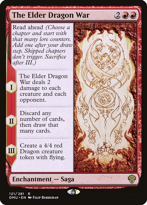 The Elder Dragon War (dmu) 121 The Elder Dragon War (dmu) 121