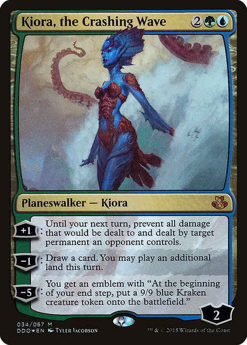 Kiora, the Crashing Wave (Duel Decks: Elspeth vs. Kiora #34)