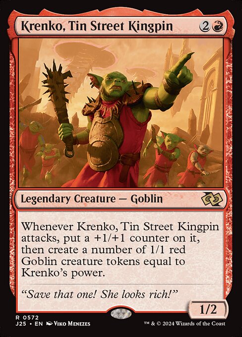 Krenko, Tin Street Kingpin (Foundations Jumpstart)