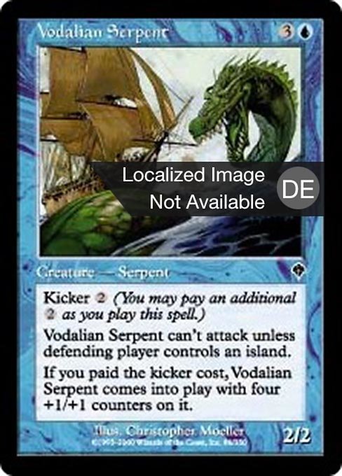 Vodalian Serpent (Invasion #86)