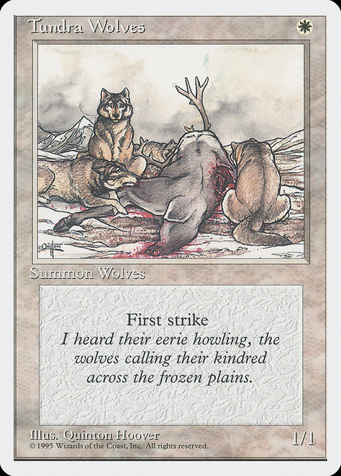 Tundra Wolves (Fourth Edition #53)