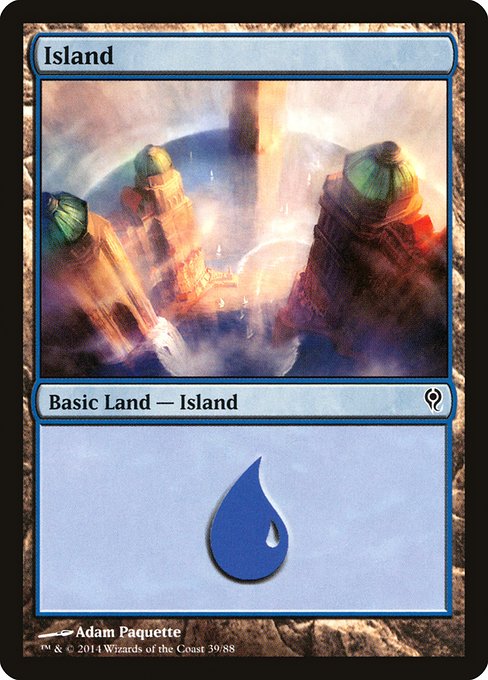 Island (Duel Decks: Jace vs. Vraska #39)