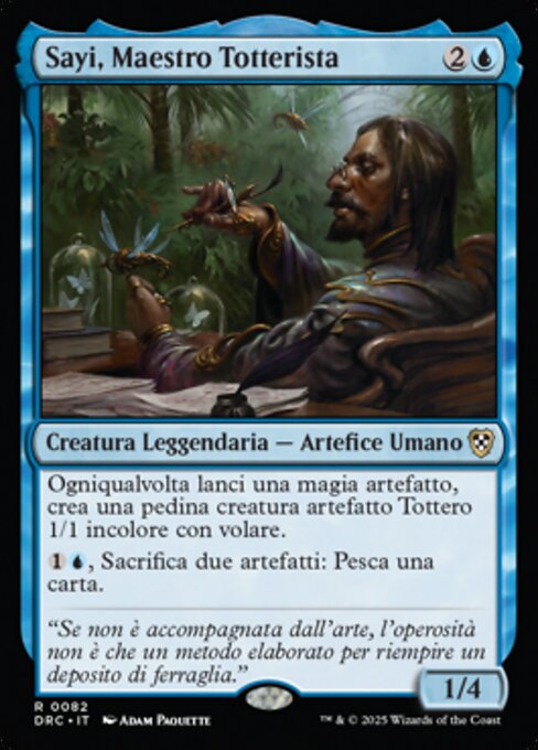 Sayi, Maestro Totterista