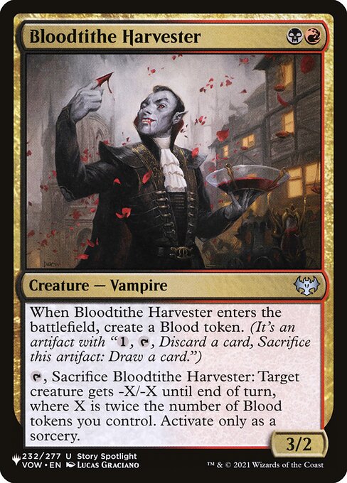 Bloodtithe Harvester (The List #VOW-232)