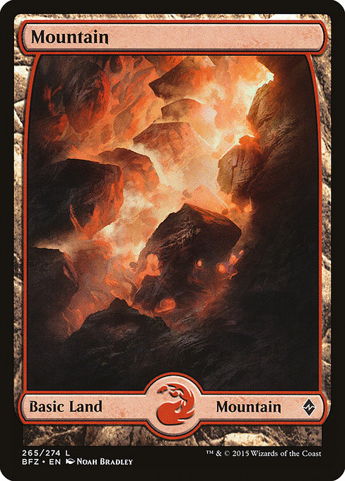 Mountain (Battle for Zendikar #265)