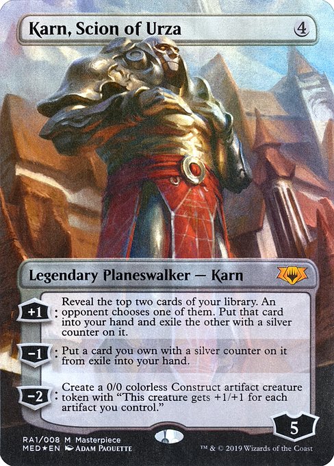 Karn, Scion of Urza (Mythic Edition #RA1)