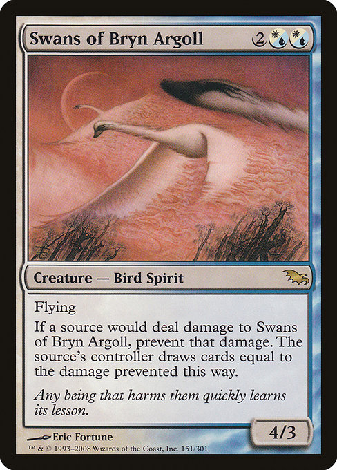 Swans of Bryn Argoll card image