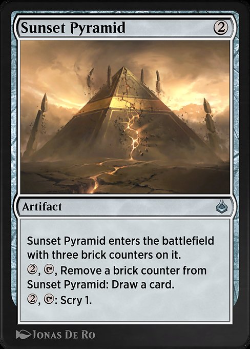 Sunset Pyramid