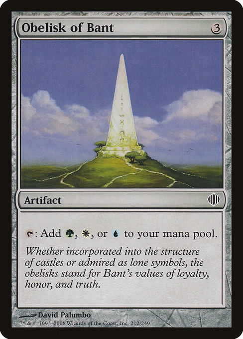 Obelisk of Bant card image