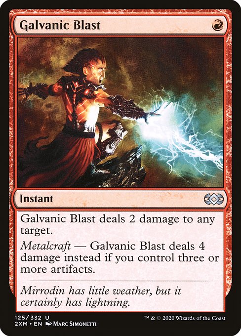 Galvanic Blast (Double Masters #125)