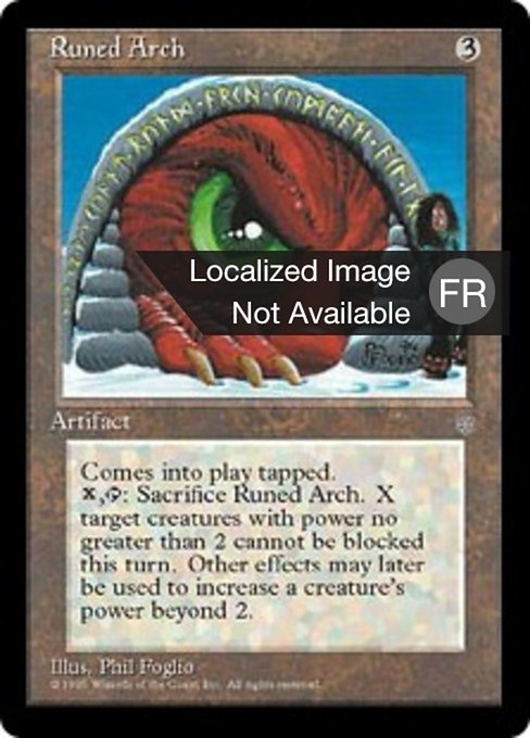 Runed Arch (Ice Age #334)