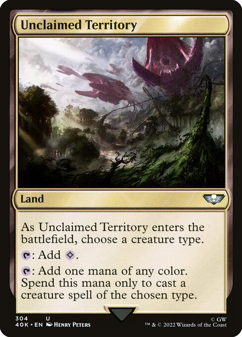 Unclaimed Territory