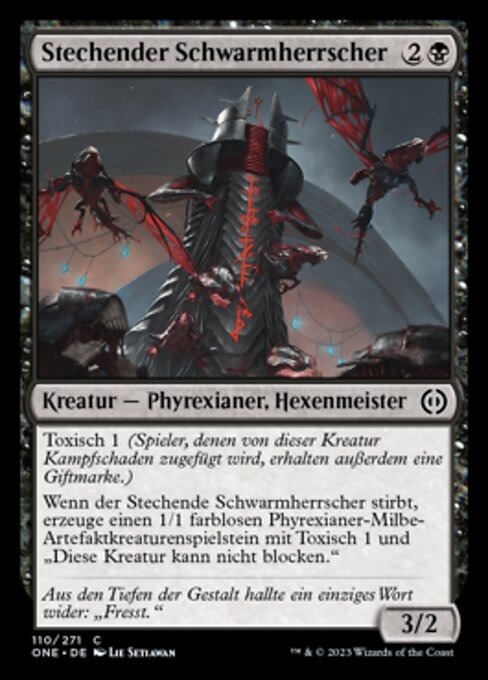 Stinging Hivemaster (Phyrexia: All Will Be One #110)