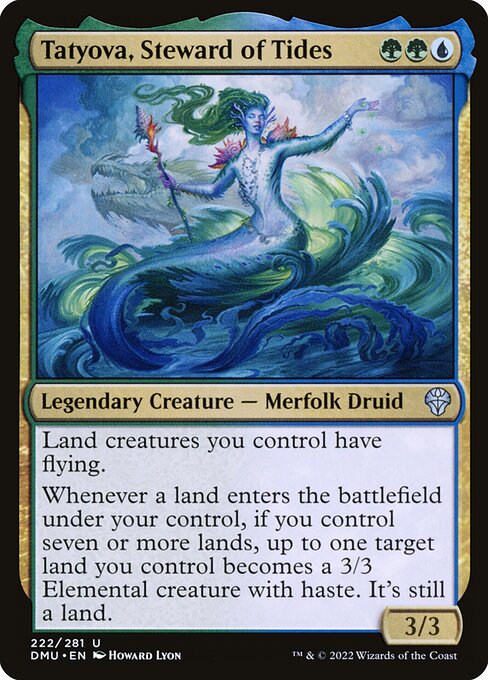 Tatyova, Steward of Tides (Dominaria United #222)