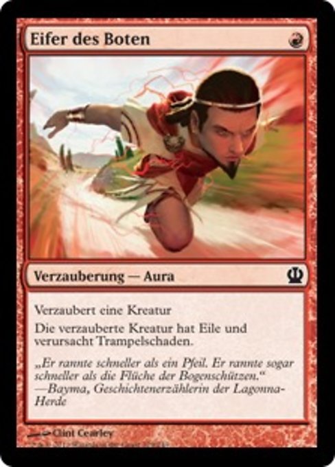 Eifer des Boten (Messenger's Speed) · Theros (THS) #129 · Scryfall Magic  The Gathering Search