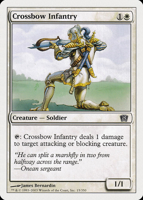 Crossbow Infantry (Eighth Edition #15)