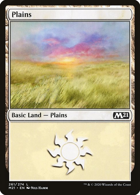 Plains (Core Set 2021 #261)
