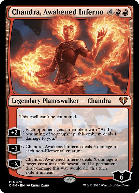 Chandra, Awakened Inferno (cmm) 875 Chandra, Awakened Inferno (cmm) 875