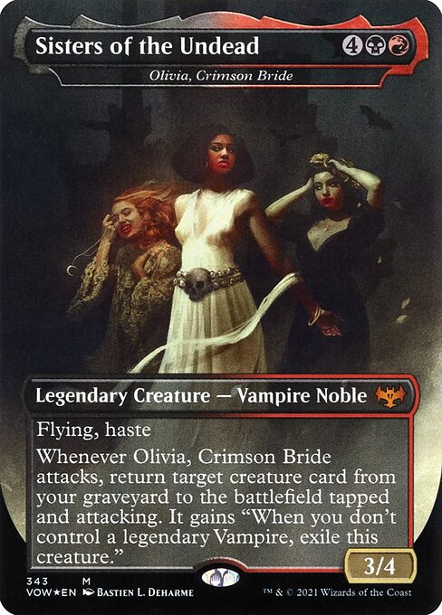 Olivia, Crimson Bride (Innistrad: Crimson Vow #343)