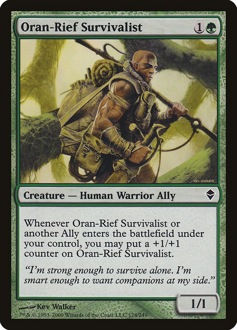 Oran-Rief Survivalist (Zendikar #174)