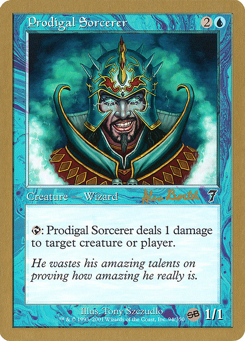 Prodigal Sorcerer (World Championship Decks 2001 #ab94sb)