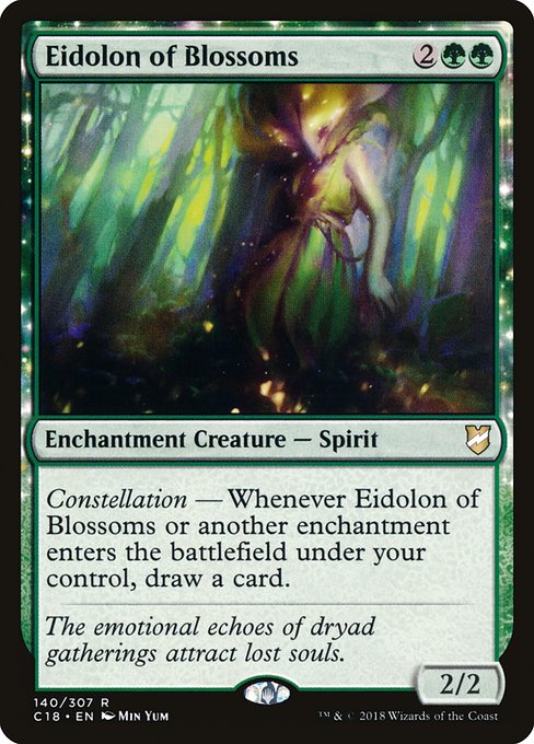 Eidolon of Blossoms (Commander 2018 #140)