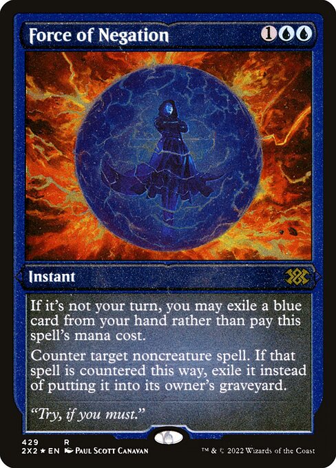 Force of Negation (Double Masters 2022 #429)