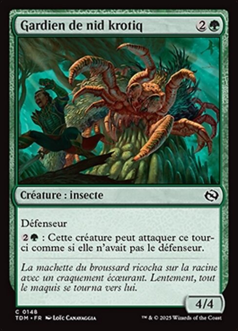 Gardien de nid krotiq