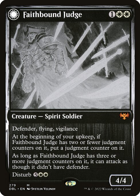 Faithbound Judge // Sinner's Judgment (Innistrad: Double Feature #279)