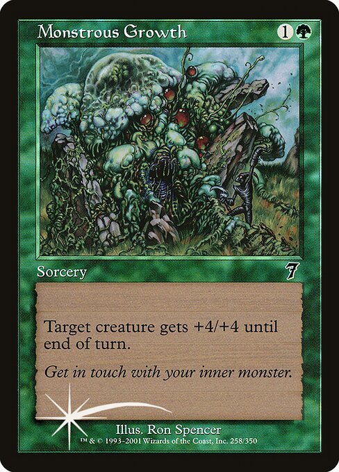 Monstrous Growth card image