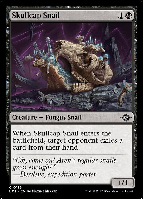 Escargot fongicrâne|Skullcap Snail