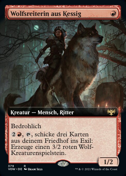 Kessig Wolfrider (Innistrad: Crimson Vow #379)