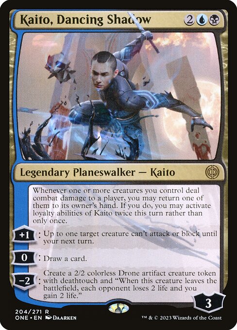 Kaito, Dancing Shadow (Phyrexia: All Will Be One #204)