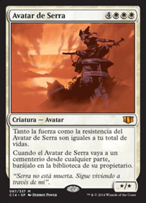 Serra Avatar (Commander 2014 #87)