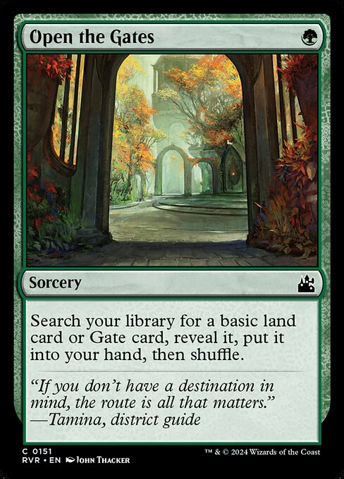 Open the Gates (Ravnica Remastered #151)