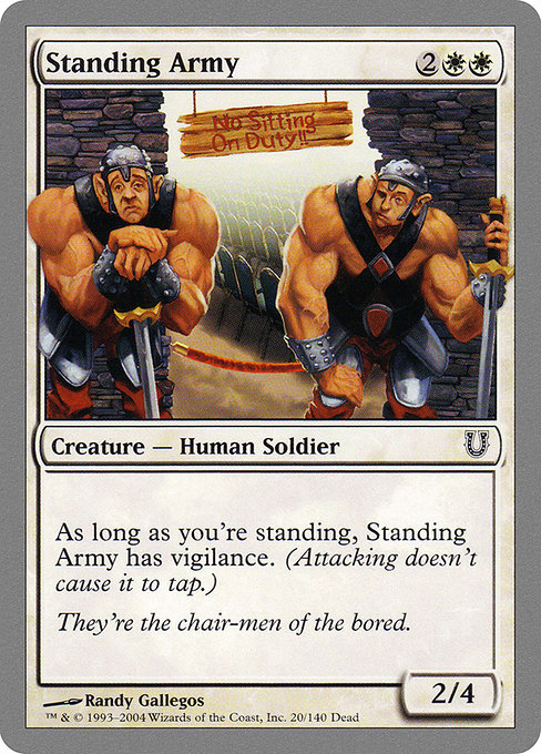 Standing Army card image