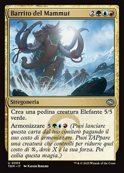 Barrito del Mammut