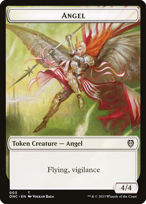 Angel (Phyrexia: All Will Be One Commander Tokens #3)