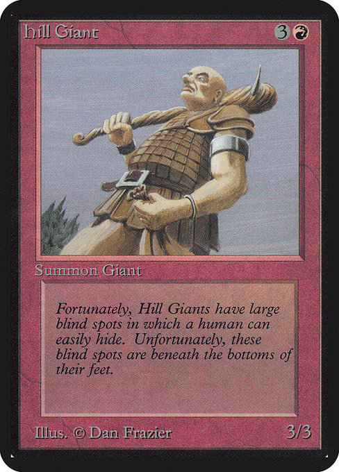 Hill Giant (Limited Edition Alpha #157)