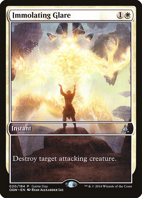 Immolating Glare (Oath of the Gatewatch Promos #20)