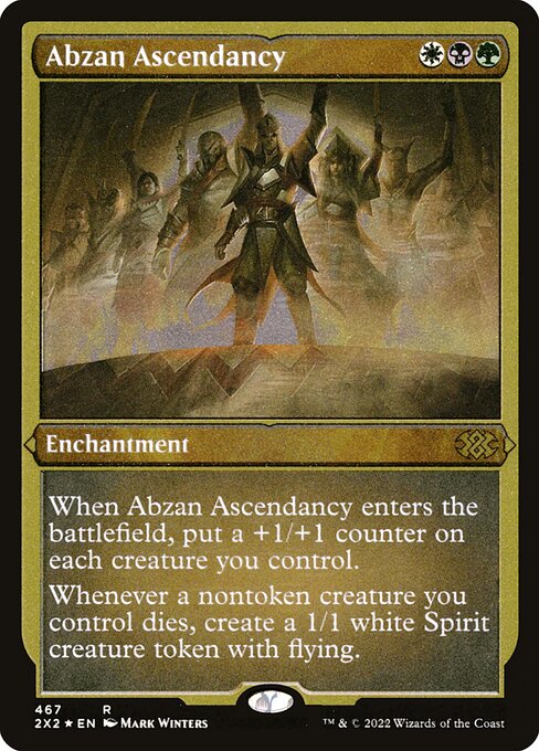 Abzan Ascendancy (Double Masters 2022 #467)