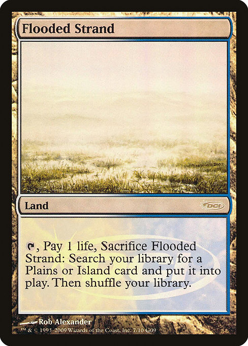 Flooded Strand (Judge Gift Cards 2009 #7)