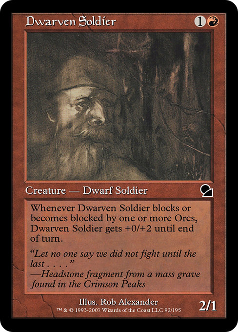 Dwarven Soldier