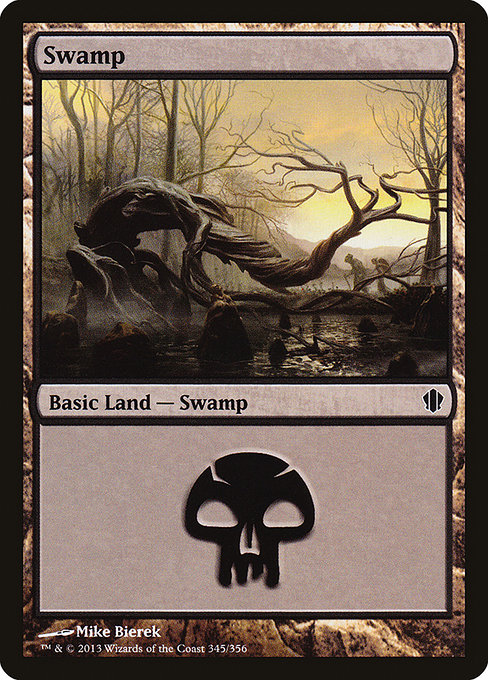 Swamp (Commander 2013 #345)