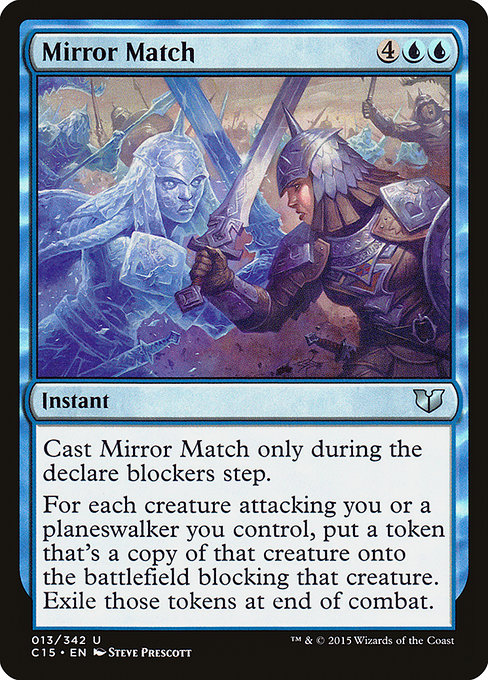 Mirror Match (Commander 2015 #13)